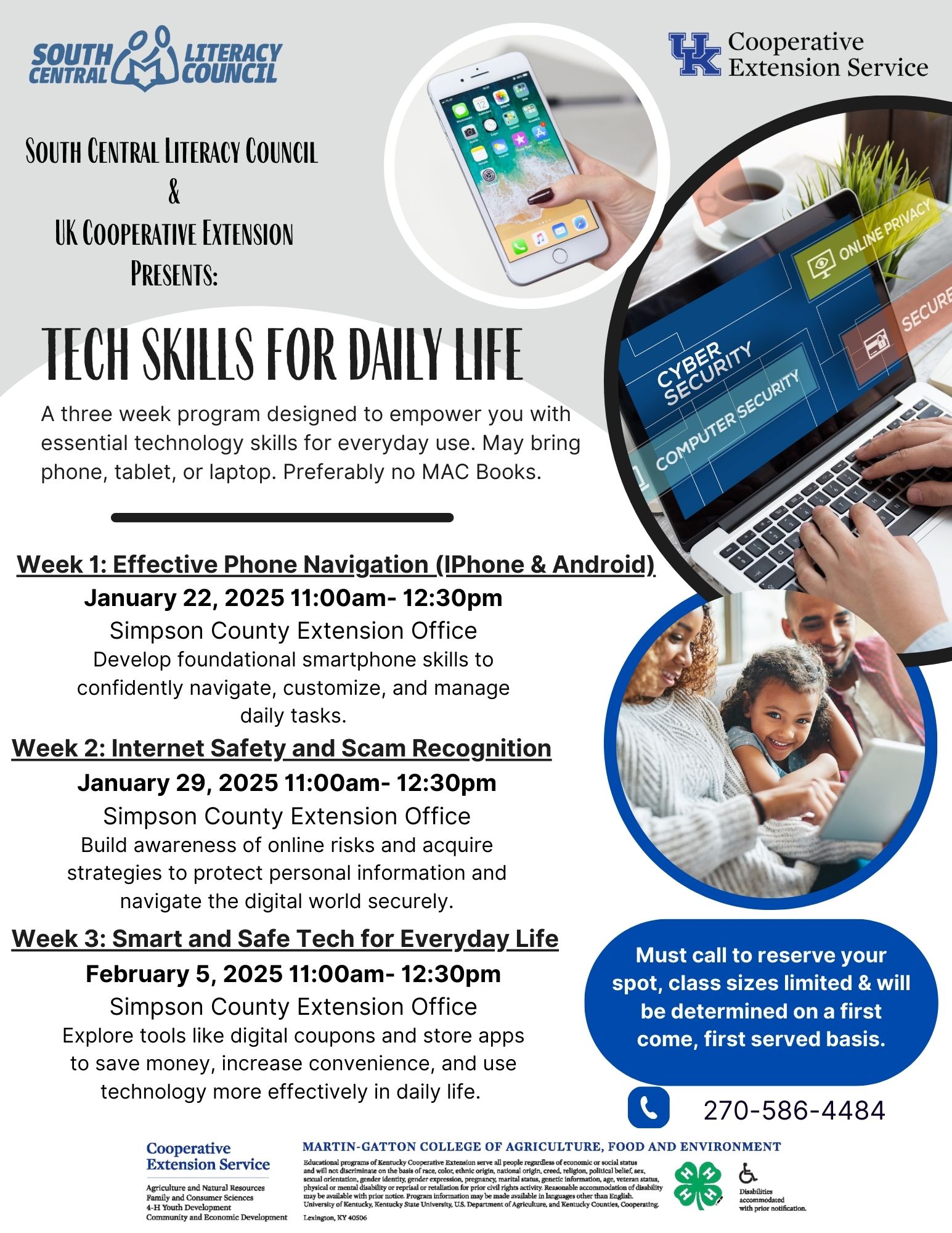 Digital Literacy Flyer