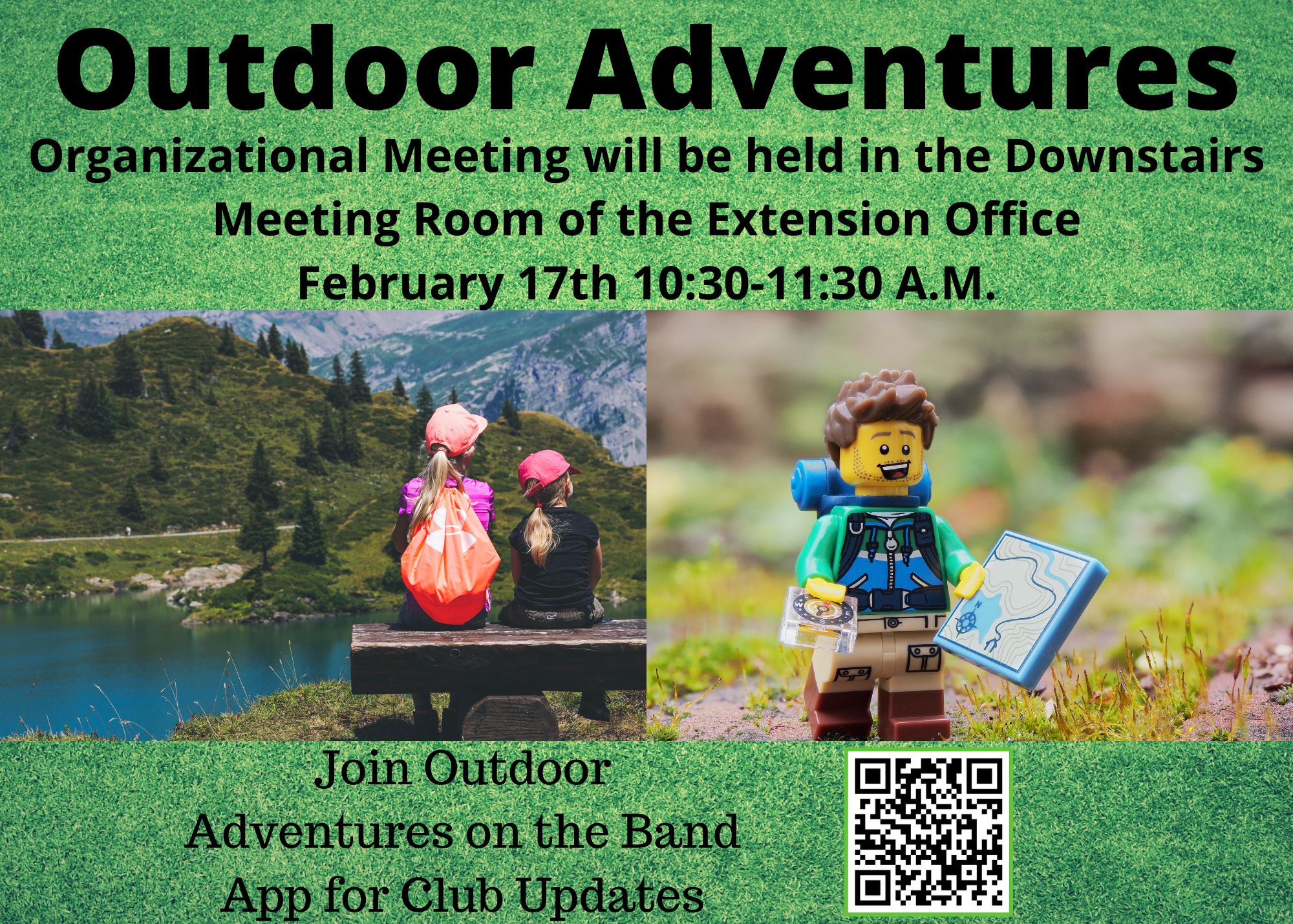 Outdoor Adventures Schedule